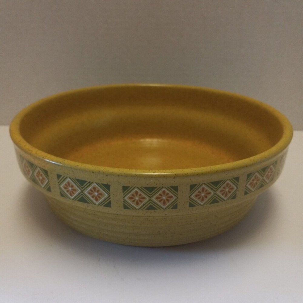 Rare Vintage Mikasa Painted Sands Hopi 6510 Serving Bowl